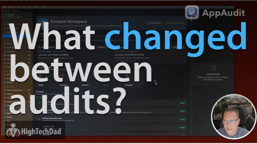 AppAudit - what changed between audits?